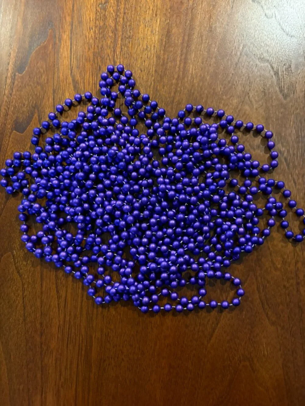 Target brand, 28 feet of beaded purple garland